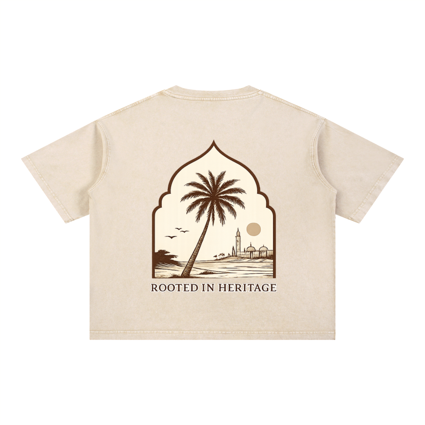 Masri Apparel Summer Essentials Tee – Apricot