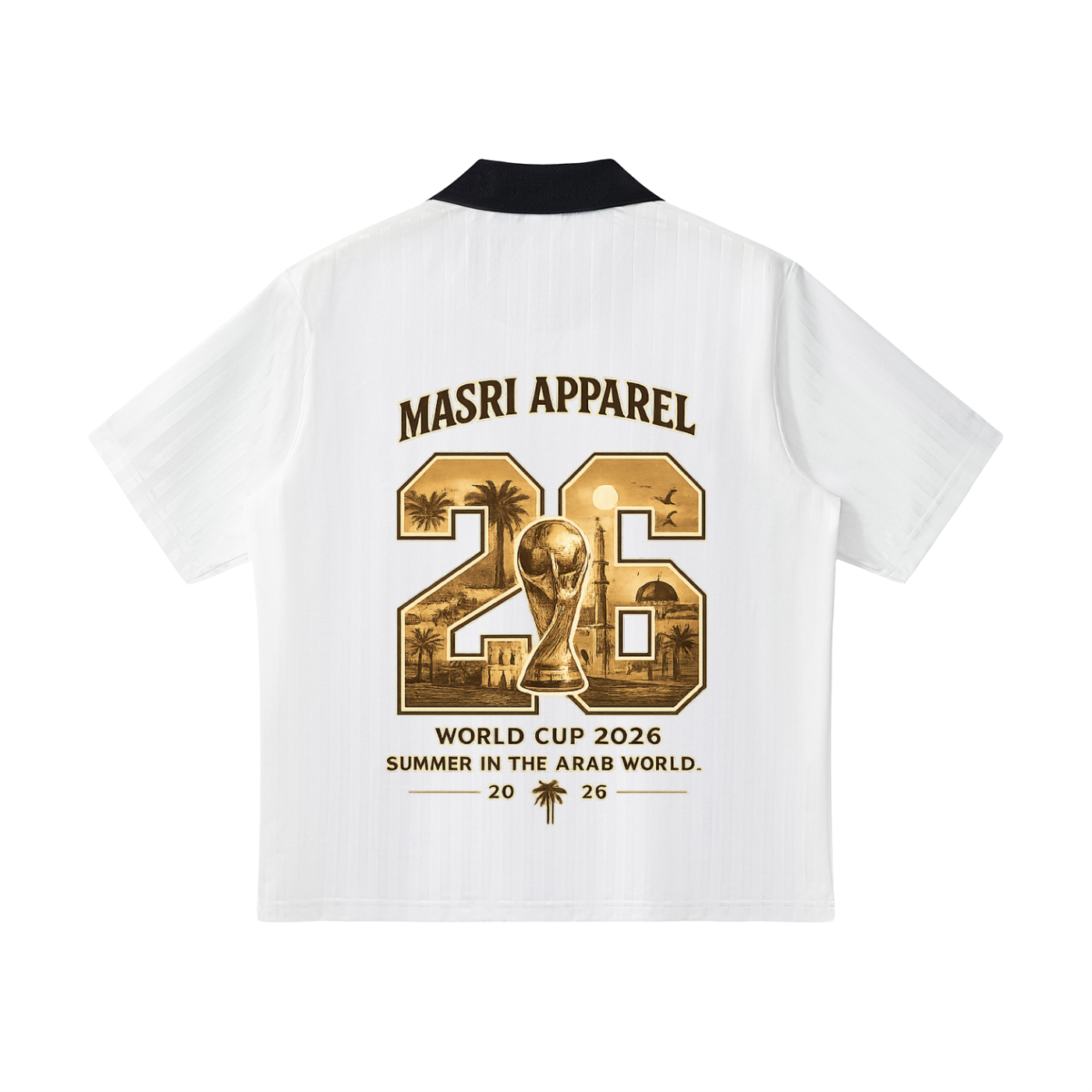Masri Apparel World Cup Series Jersey – White