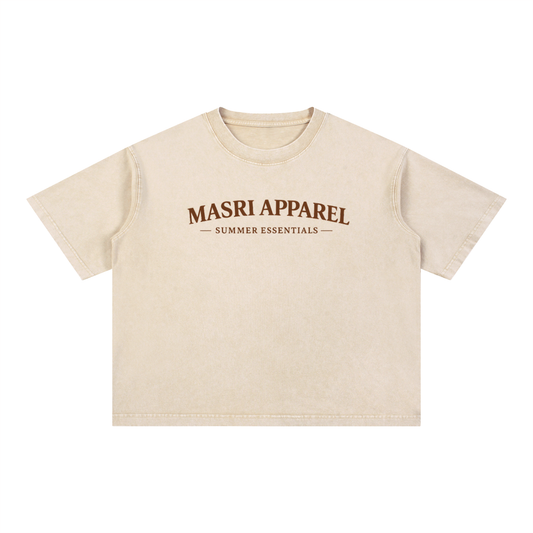 Masri Apparel Summer Essentials Tee – Apricot